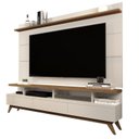 Ver imagem 2 de Rack com Painel para TV até 72 Polegadas MDF 180CMX195CM Pés em Madeira Maciça Vivare