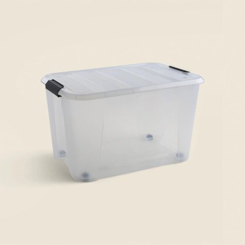 Caixa Organizadora Basic C/ Trava 32l - A\casa