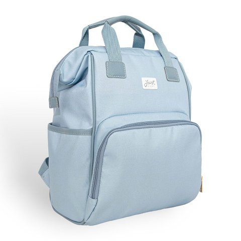Lançamento Mochila Multifuncional Colorê Azul Just Baby Mochila Maternidade Multifuncional