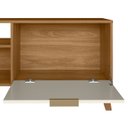 Ver mais imagens de Rack Bancada para Tv 50 Pol 120cm Roby Nature/off Z49 - Mpozenato