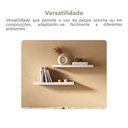 Ver imagem 7 de Prateleira Tamburato 66,8 Cm Branco - Artany Movéis
