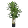 Planta Árvore Artificial Dracena Real Toque Verde 1,15m - 1