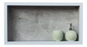 Ver imagem 1 de Nicho Porcelanato Original Banheiro Cinza 60x30cm