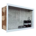 Ver imagem 6 de Nicho Porcelanato Original Banheiro Cinza 60x30cm