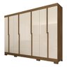 Guarda Roupa Casal Liz 8 Portas 2 Gavetas Boreal/off Premium - M.a Boreal/off Premium - 1