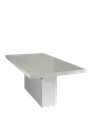 Ver imagem 1 de Mesa de Jantar MDF Laminado Laca Auto Brilho 180x90cm - Branca (Somente Mesa)