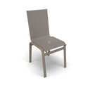 Ver imagem 2 de Sala Jantar Retangular 8 Lugares Alumínio Fendi Tela Fendi