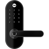 Fechadura Digital YMC 420W Preto Fosco com Zigbee Integrado - 1