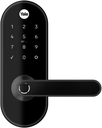 Ver imagem 1 de Fechadura Digital YMC 420W Preto Fosco com Zigbee Integrado