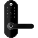 Ver imagem 1 de Fechadura Digital YMC 420W Preto Fosco com Zigbee Integrado