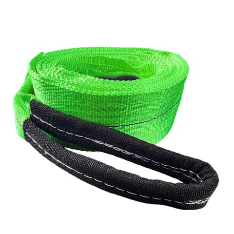 Cinta para Elevação de Carga Vertical Tipo Sling Poliéster 2t X 2m Verde - Quality Fix Fs-7:1