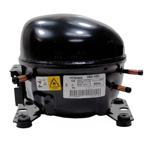 Compressor 1/3+hp Em2x3125u Gás R290 Embraco 220v