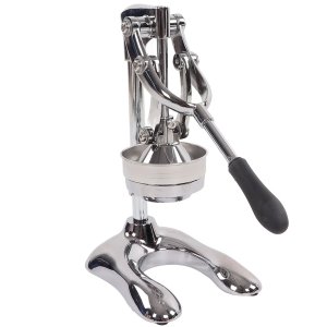 Espremedor de Laranja Frutas Manual em Aço Inox Profissional