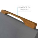 Ver imagem 7 de Conjunto Sala de Jantar Lisboa 4 Lugares Mesa e Cadeiras Moveis Mix