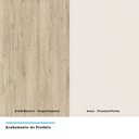 Ver imagem 4 de Guarda Roupa Canto Reto Modulado 1 Maleiro 2 Cabideiros 90cm Master Luciane Móveis