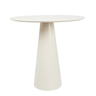 Mesa de Apoio Cone Off White - Tampo 60 cm Altura 60 cm Personal Decor Design - 1