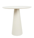 Ver imagem 1 de Mesa de Apoio Cone Off White - Tampo 60 cm Altura 60 cm Personal Decor Design