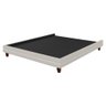 Cama Japonesa com Cabeceira Corea Casal Facthor / Bouclé Suave Off White - Sallar Home - 4