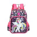 Ver imagem 6 de Mochila Escolar Infantil Unicornio Lindo Up4you Luxcel Violeta