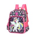 Ver imagem 2 de Mochila Escolar Infantil Unicornio Lindo Up4you Luxcel Violeta