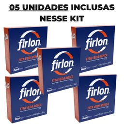 Fita Veda Rosca Teflon 18mm x 50m | Firlon | Kit 05 Un - 2