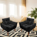 Ver imagem 4 de Kit 02 Poltrona Opala Decorativa Suede