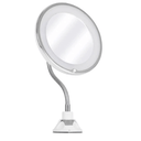 Ver imagem 1 de Espelho de Aumento com Led Base Flexível 35x18 cm - Mimo Style - BH19285