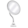 Espelho de Aumento com Led Base Flexível 35x18 cm - Mimo Style - BH19285 - 1