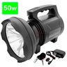 Lanterna  Farolete Holofote Recarregável LED 50W Longo Alcance - 1