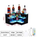 Ver imagem 6 de Takywep Expositor Led Parede para 3-20 Garrafas Controle Remoto Preto