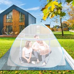 Mosquiteiro Cama King Tenda Dobrável Pratico e Portátil - 5