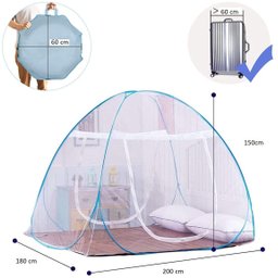 Mosquiteiro Cama King Tenda Dobrável Pratico e Portátil - 8