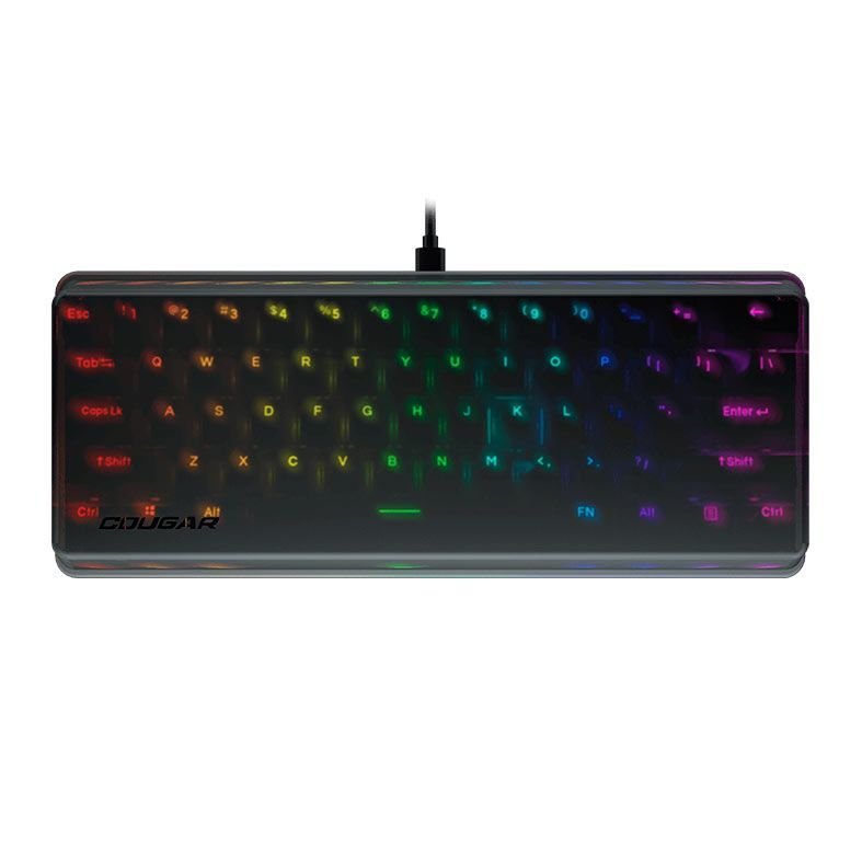 Teclado Gamer Cougar Puri Mini Rgb - Ref.37prmrm1mi.0002 - 2