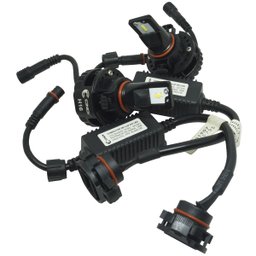 Kit Par Lâmpada Super Ultra Led Plus Automotiva Farol 12000 Lumens 6500K 12V 24V Carro Caminhão - H1 - 6