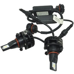 Kit Par Lâmpada Super Ultra Led Plus Automotiva Farol 12000 Lumens 6500K 12V 24V Carro Caminhão - H1 - 3