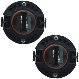 Kit Par Lâmpada Super Ultra Led Plus Automotiva Farol 12000 Lumens 6500K 12V 24V Carro Caminhão - H1 - 2