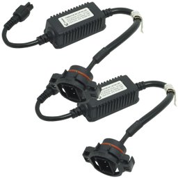 Kit Par Lâmpada Super Ultra Led Plus Automotiva Farol 12000 Lumens 6500K 12V 24V Carro Caminhão - H1 - 5