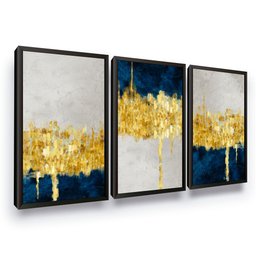 Quadro de Parede Decorativo Moldura Abstrato P/ Sala Quarto - 2