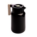 Ver imagem 1 de Garrafa Jarra Termica de Aço Inoxidavel com Cabo Madeirado 1litro