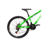 Bicicleta Aro 26 Vikingx Tuff 25/30 Aluminio 21v Cambios Shimano Freios A Disco Com Suspensão Diante - 3