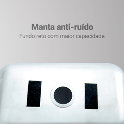 Cuba Pia Numero 2 Cozinha Inox Dotec 56x34x17 Valvula Sifao - 6