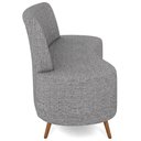 Ver imagem 7 de Sofá Chaise Living 2 Lugares 160cm para Sala Cayman K01 Linho Cinza - Lyam Decor