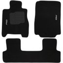 Ver imagem 3 de Jogo de Tapete Automotivo Carpete Crv 2012 À 2018 Soft Logo Bordado Preto 3 Peças