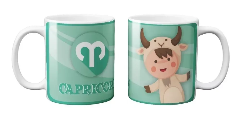 Caneca Personalizada Signo Baby Capricórnio