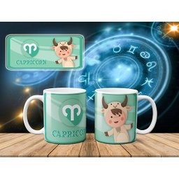 Caneca Personalizada Signo Baby Capricórnio - 2