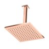 Chuveiro de teto 30 x 30 - Rose Gold, SPA QUADRO - Rubinettos RB84185T - 1