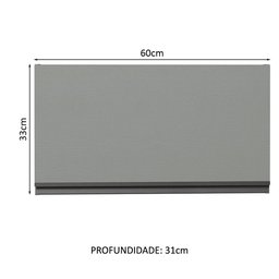 Armário Aéreo 60cm 1 Porta Basculante Nice Madesa - 3