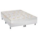 Ver imagem 1 de Cama Box King: Colchão Espuma Castor D28 Sleep Max + Base Crc Courano White(193x203)