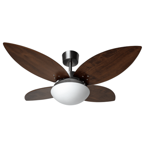 Ventilador de Teto Capadócia 4 Pás Imbuia 110v 130w Tron