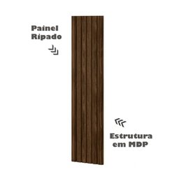 Kit 2 Painel Ripado Placa Projetta 218x50 Cm Palisandro Mbl - 3 Kit 2 Painel Ripado Placa Projetta 218x50 Cm Palisandro Mbl - 3